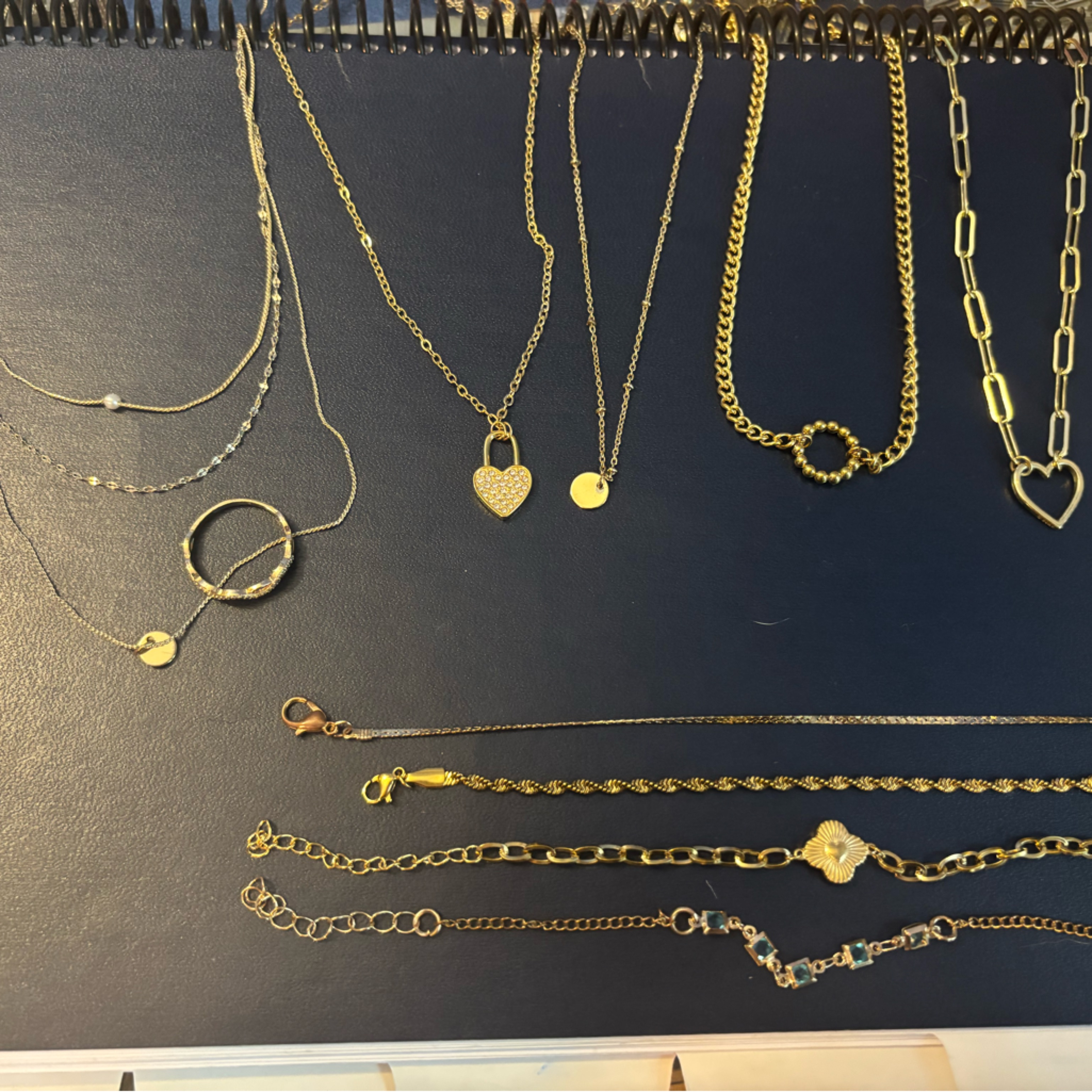 Gold Jewelry Set